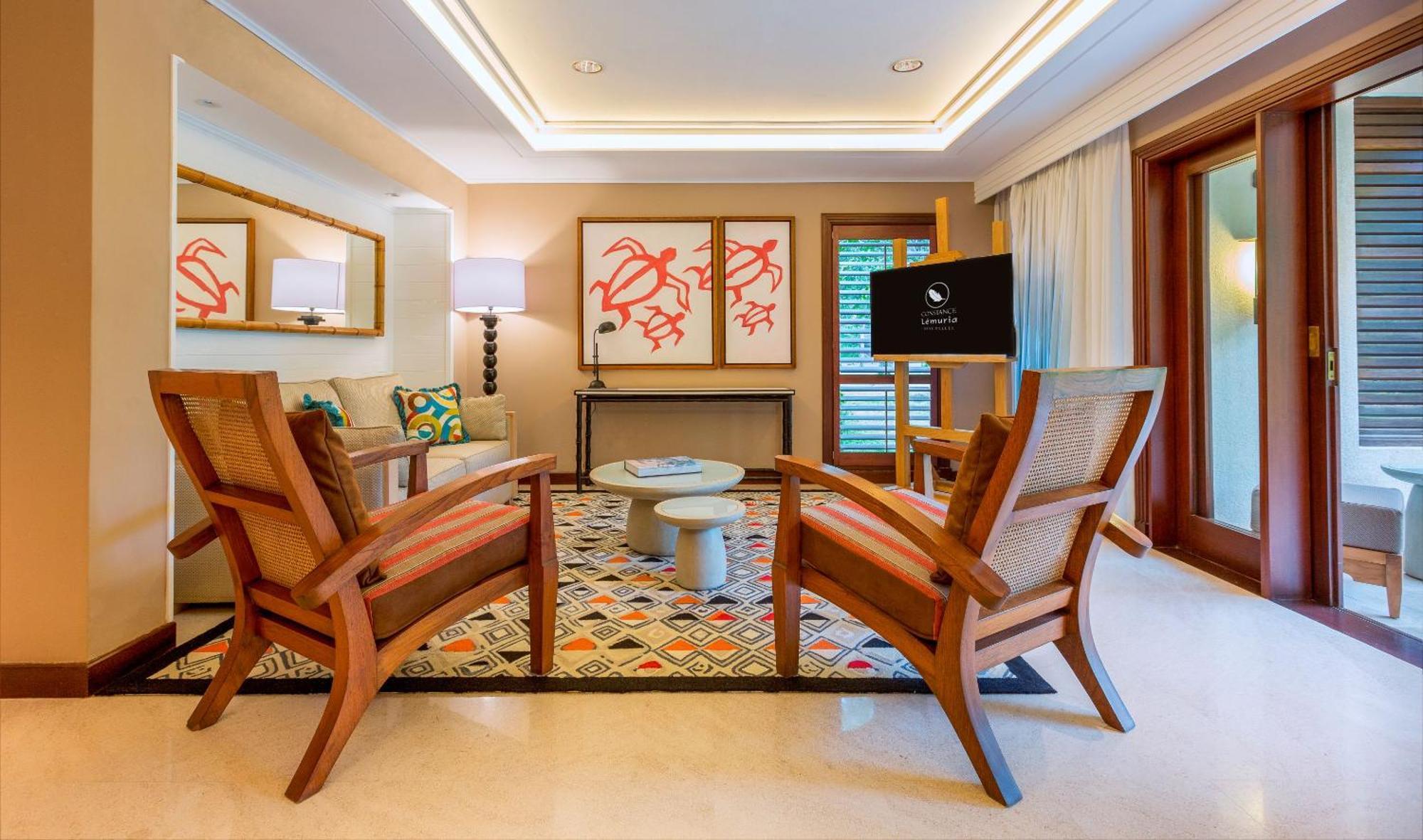 Constance Lemuria Grand Anse  Esterno foto Living room