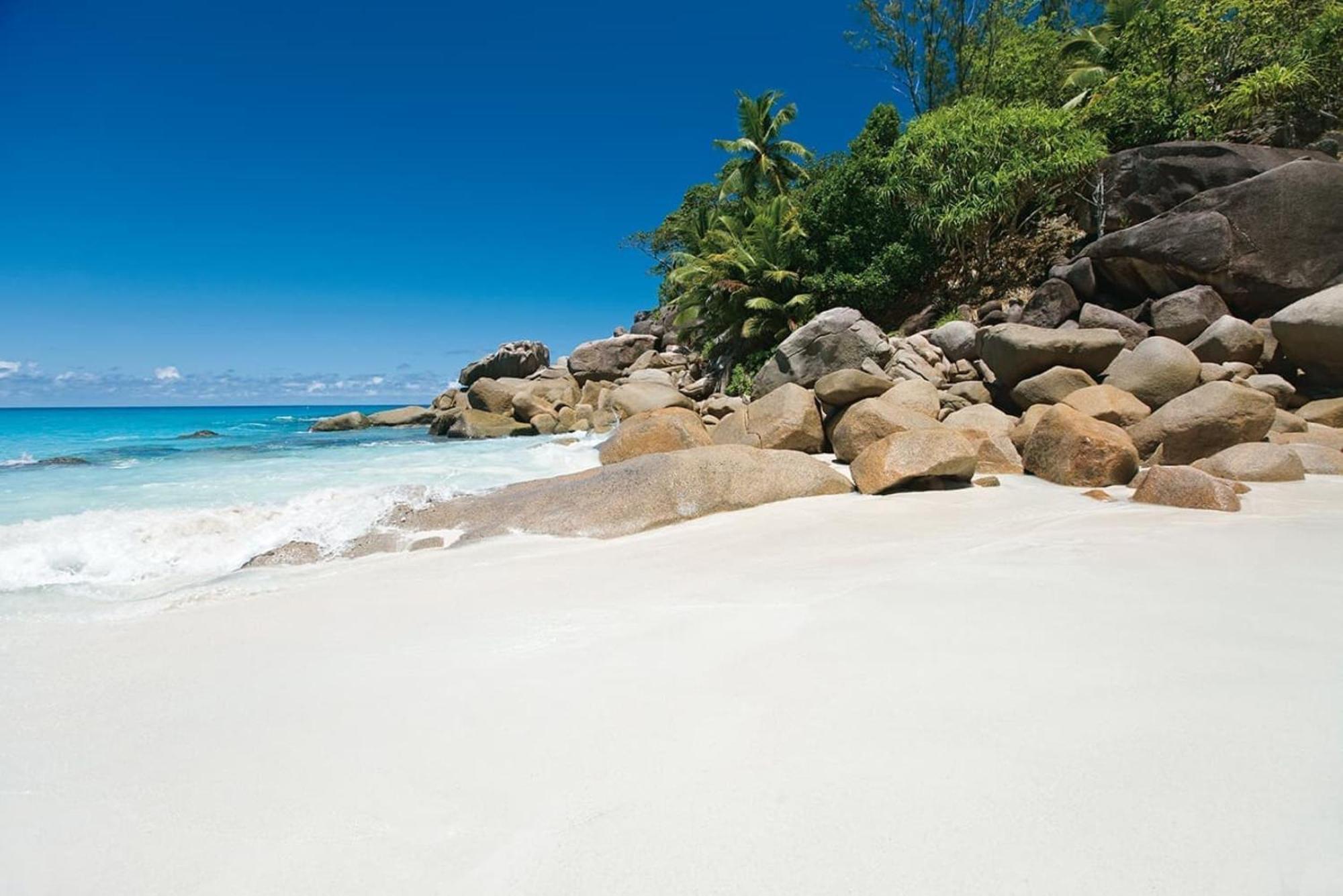 Constance Lemuria Grand Anse  Esterno foto Beach on Mahé Island