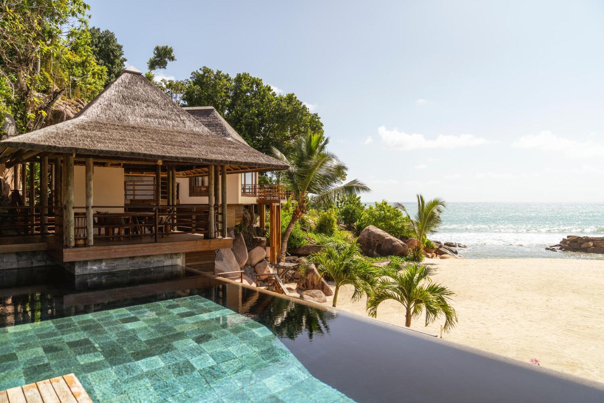 Constance Lemuria Grand Anse  Esterno foto Beachfront Pool Villa at Six Senses Samui